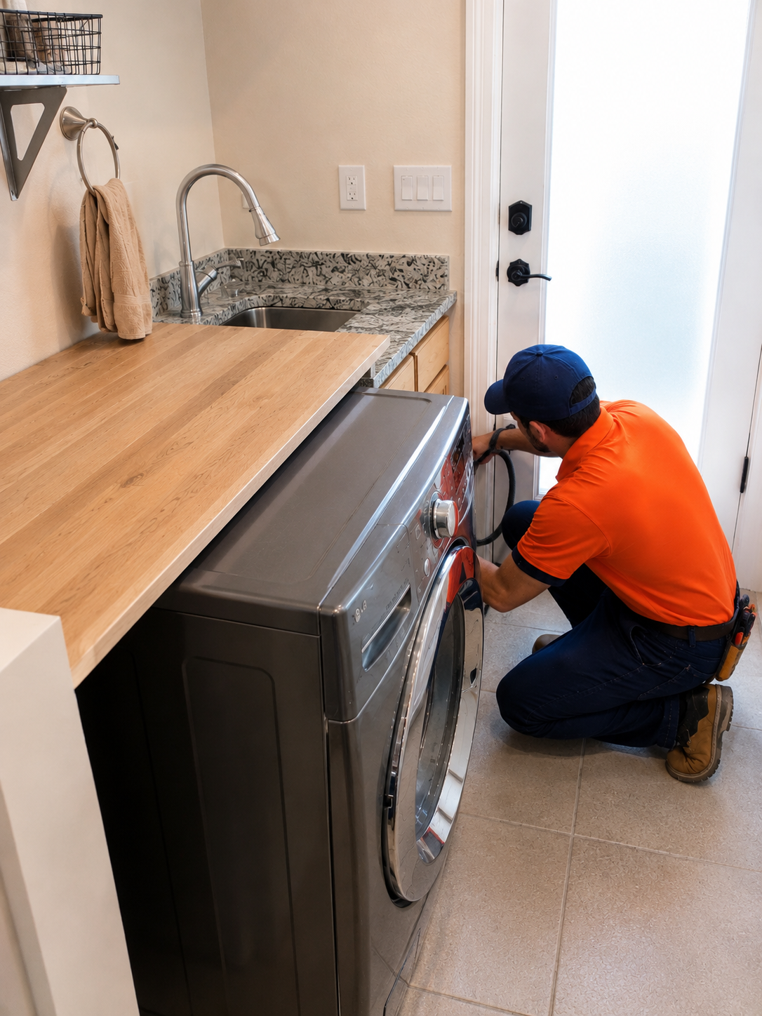 Washer & Dryer Hookup
